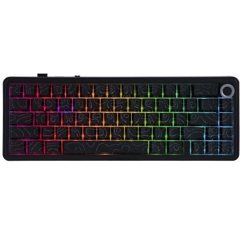 Teclado Mecânico Epomaker x Aula F65 PRO RGB Wireless | Terabyte