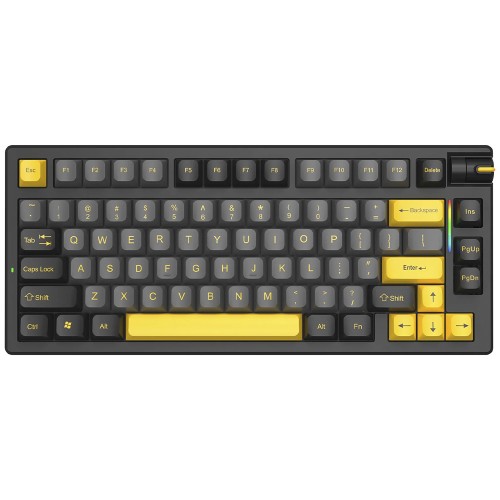 Teclado Mecânico Gamer Marvo KG958W, RGB, 2.4G/Bluetooth, Switch Marvo, 76%, Preto