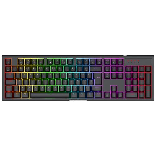 Teclado Mecânico Gamer Redragon Argo, RGB, Switch Brown, ABNT2, Preto, K670-RGB