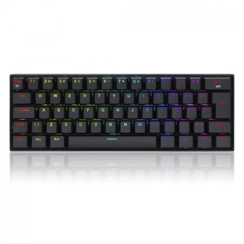 Teclado Mecânico Gamer Redragon Draconic Pro, RGB, Switch Brown, ABNT2, Black, K530RGB-PRO (PT-BROWN)