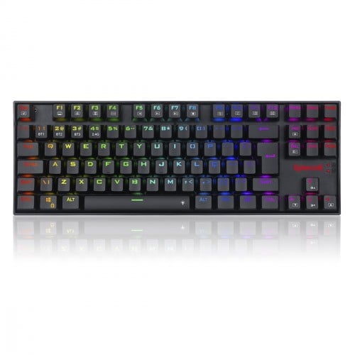 Teclado Mecânico Gamer Redragon Kumara Pro, Wireless, RGB, Switch Blue, ABNT2, Black, K552RGB-BRS-B PT-BLUE
