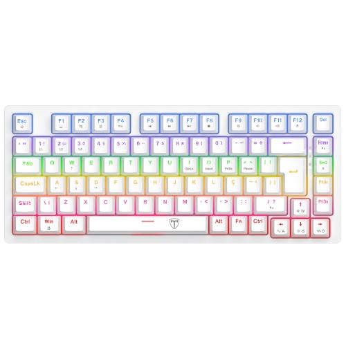 Teclado T-Dagger Megatre 75% Switch Brown ABNT2 | Terabyte