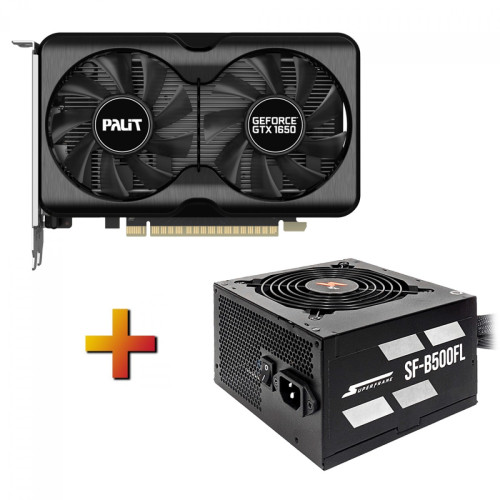 AMD Ryzen5 3500 Palit GTX1650SUPERセット Kit Upgrade Placa de Vídeo Palit GTX 1650 GP + Fonte SuperFrame 500W