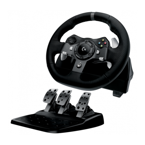 Volante Logitech G920 Driving Force, Com Pedal, PC, Xbox Series X|S, Xbox One, 941-000122