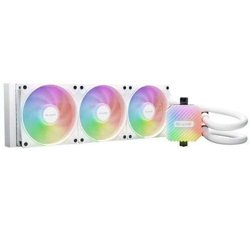 Water Cooler Be Quiet Light Loop, ARGB, 360mm, PWM, Intel/AMD, Branco, BW023