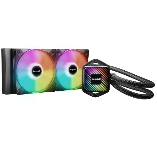 Water Cooler Be Quiet Pure Loop 3 LX, ARGB, 240mm, PWM, Intel/AMD, Preto, BW030US