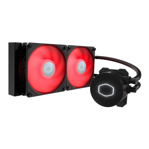 Water Cooler Cooler Master Masterliquid ML240L V2 Red, 240mm, Intel-AMD, MLW-D24M-A18PR-R2