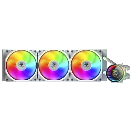 Water Cooler Cougar Poseidon Elite ARGB, 360mm, Intel-AMD, White, 3MPSD360.0002