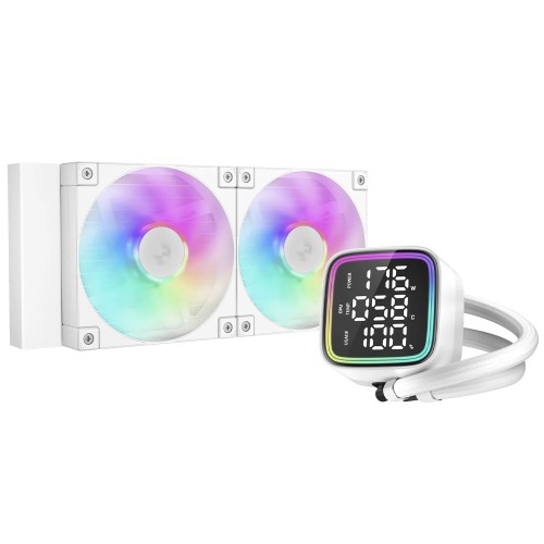 Water Cooler Deepcool LD240 WH, ARGB, 240mm, Intel-AMD, White, R-LD240-WHDMMN-G-1