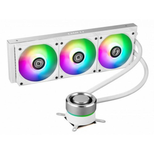 Water Cooler Lian Li, Galahad, RGB 360mm, Intel-AMD, White, GA-360A WHITE