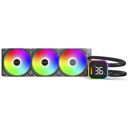 Water Cooler Montech HyperFlow 360mm ARGB Display | Terabyte