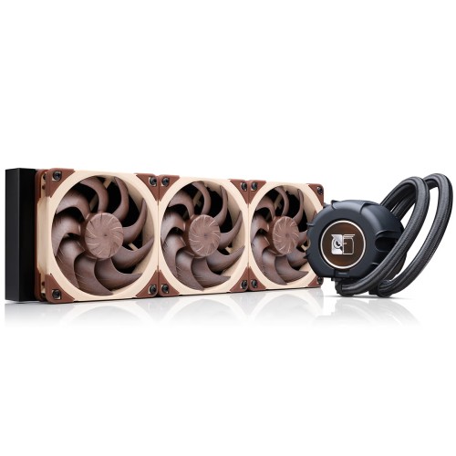 Water Cooler Noctua NL-LC1-36, 360mm, PWM, Intel-AMD, Preto e Marrom