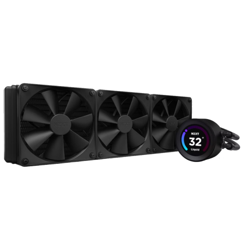 Water Cooler NZXT Kraken Elite 360, 360mm, Com Display de 2,36&amp;quot;, INTEL/AMD, Black, RL-KN36E-B1