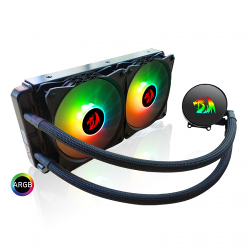 Water Cooler Redragon Effect X, 240mm, RGB, Intel-AMD, CCW-3000