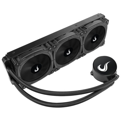 Water Cooler Rise Mode Black, 360mm, Intel-AMD, Preto, RM-WC-AB-360