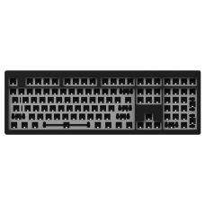 Base De Teclado Akko MonsGeek M5 Barebone QMK, Mecânico 100%, 108 Teclas, Black