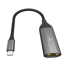 Cabo Adaptador Kross Elegance, USB-C para RJ45, KE-UC0111