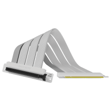 Cabo Riser Cooler Master, X16 - 300MM, PCIe 4.0 x 16, 300mm, White, MCA-U000C-WPCI40-300