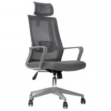 Cadeira de Escritório Bluecase Office Ergo Prime, Cinza, Estrutura Cinza, Ajustável, BCOP-01GYGY