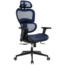 Cadeira De Escritório DT3 Alera+, Ajustável, Ergonômica, 3D, Mesh, Azul, 13942-9