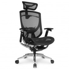 Cadeira De Escritório DT3 Heroica, Ajustável, Ergonômica, 5D, Mesh, Preto, 11181-2