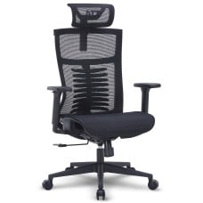 Cadeira De Escritório DT3 Saros, Ergonômica, 3D, Mesh, Preto, 14702-4