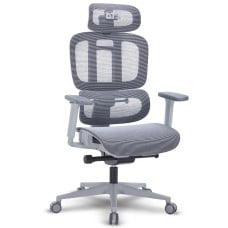 Cadeira De Escritório DT3 Selene, Ergonômica, 3D, Mesh, Grey Frame, 14705-7