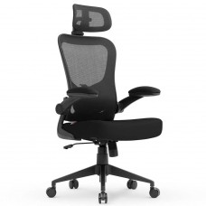 Cadeira De Escritório DT3 Vita H, Ajustável, Ergonômica, Mesh, Preto, 14228-7