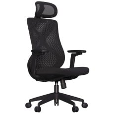 Cadeira Ergonômica Elements Aiven, Mesh, 3D, Preto
