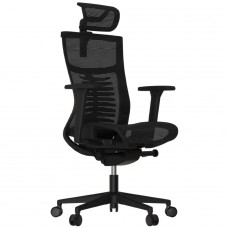 Cadeira Ergonômica Elements Vertta Special, Ajustável, Preta