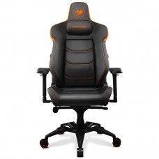 Cadeira Gamer Cougar Armor EVO, Reclinável, 4D, Couro PVC Respirável, Preto, 3MEVOORB.0001