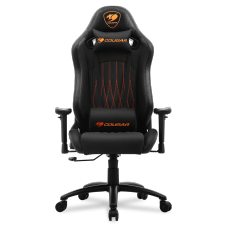Cadeira Gamer Cougar Explore Black, Reclinável, Black/Orange, 3MEBENXB-0001