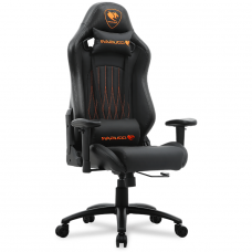 Cadeira Gamer Cougar Explore Black, Reclinável, Black/Orange, 3MEBENXB-0001
