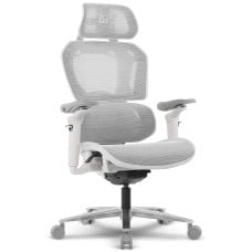 Cadeira Gamer DT3 Chrono, Ergonômica, Mesh, 5D, All White