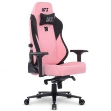 Cadeira Gamer DT3 Nero XL Bubble, Ajustável, 4D, Tecido, Rosa e Preto, 13636-9