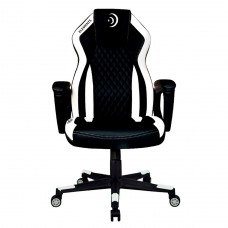 Cadeira Gamer Elements Elemental AER, Preto e Branco