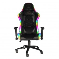 Cadeira Gamer Elements Veda Nemesis Lux Suede, RGB, Reclinável