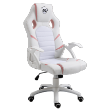 Imagem do Produto Cadeira Gamer Ninja Hiryu, Branco E Rosa