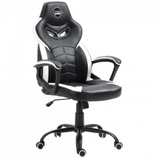 Cadeira Gamer Ninja Jiraya, Preto e Branco - Open Box