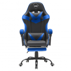 Cadeira Gamer Ninja Minato, Reclinável, Preta e Azul