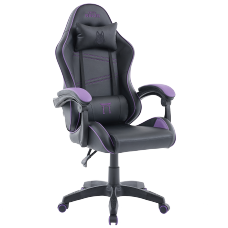 Cadeira Gamer Ninja Yako, Reclinável, Preta e Roxa, GN-CH-YKR0DBPL