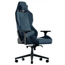 Cadeira Gamer PCYes Sentinel Indigo, Ajustável, Reclinável, 4D, Tecido, Azul e Preto, PCSTL-AD