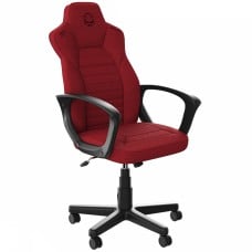 Cadeira Gamer PCYES STI Comfort, First Blood, Tecido, Vermelho, PCSTI-FB