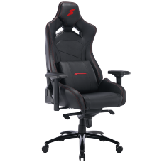 Cadeira Gamer SuperFrame Epic, Reclinável, 4D Preto e Vermelho