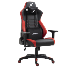 Cadeira Gamer SuperFrame Kong, Reclinável, Preto e Vermelho
