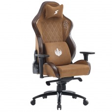 Cadeira Gamer SuperFrame Mocha, Reclinável, 3D, Marrom, SF-CH-MCR3DBWF