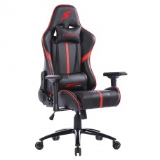 Cadeira Gamer SuperFrame Racer, Reclinável, 4D, Preto E Vermelho