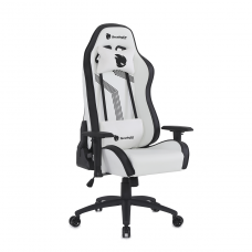 Cadeira Gamer Terabyte Razor, Reclinável, Branco e Preto
