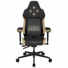 Cadeira Gamer ThunderX3 CORE Smart Game of Thrones, Ajustável, 3D, Preto e Dourado