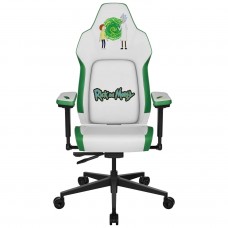 Cadeira Gamer ThunderX3 CORE Smart Rick and Morty, Ajustável, 3D, Branca e Verde